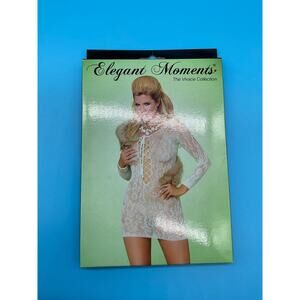 Elegant Moments Vivace Lace Mini Dress Queen Size Style 8805Q Sage Green Lingeri